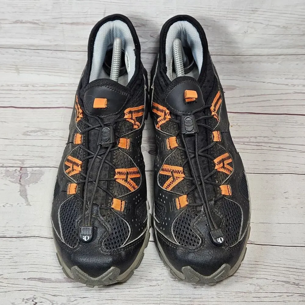 Pearl Izumi X-Alp Drift II Men's Cycling Trail Shoes Black Orange US 10.5 EU 44